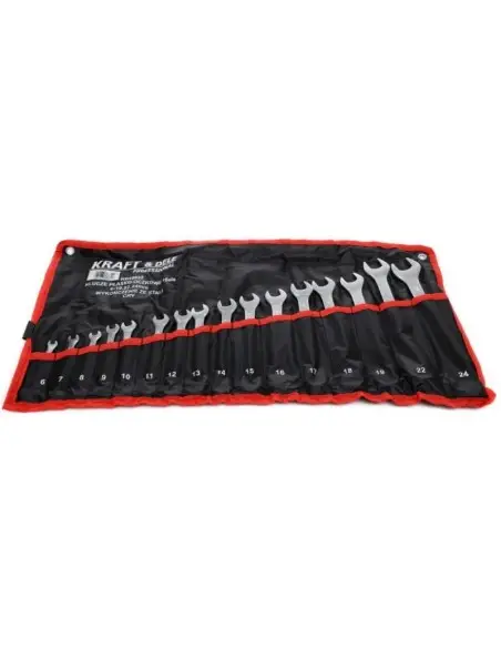 Set 16 chei fixe combinate, Kraft&Dele KD10932, 6-19, 22, 24mm