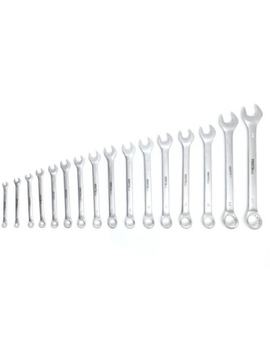 Set 16 chei fixe combinate, Kraft&Dele KD10932, 6-19, 22, 24mm