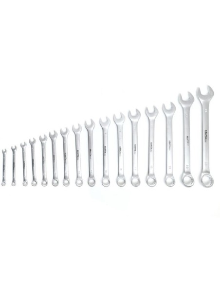 Set 16 chei fixe combinate, Kraft&Dele KD10932, 6-19, 22, 24mm