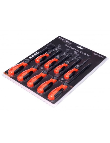 Set carlige, Kraft&Dele KD10959, 9 piese, diverse forme