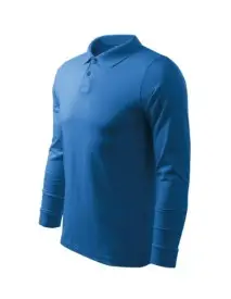 Tricou polo pentru bărbaţi, Single J. LS 211, Malfini