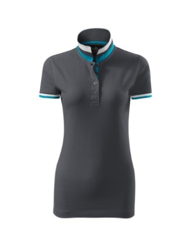 Tricou polo pentru dama, Collar Up 257, Malfini