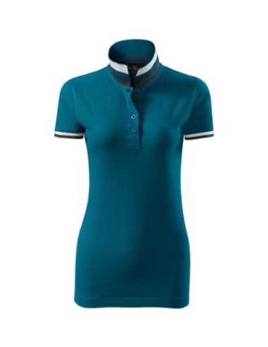 Tricou polo pentru damă, Collar Up 257, Malfini
