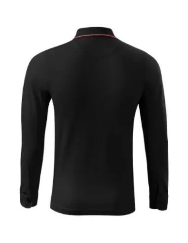 Tricou polo pentru barbati, Contrast Stripe LS 258, Malfini Tricou polo pentru barbati, Contrast Stripe LS 258, Malfini