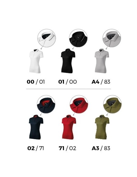 Tricou polo pentru dama, Grand 269, Malfini Tricou polo pentru dama, Grand 269, Malfini