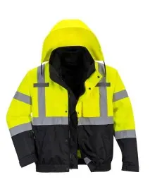 Bomber 3 in 1 Hi-Vis Premium
