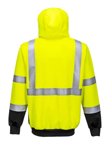 Hanorac Hi-Vis Bicolor cu Fermoar
