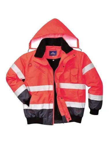 Jacheta Contrast Bomber Hi-Vis Jacheta Contrast Bomber Hi-Vis