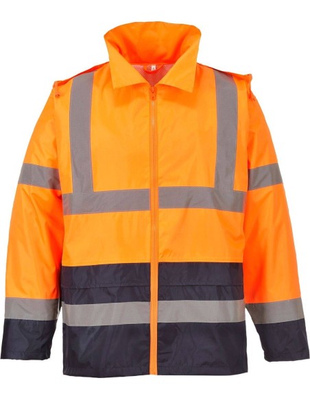 Jacheta de Ploaie HiVis Contrast
