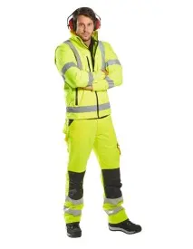 Jacheta Softshell HiVis (3L)
