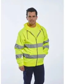 Hanorac de protectie Hi-Vis cu fermoar Portwest-B305