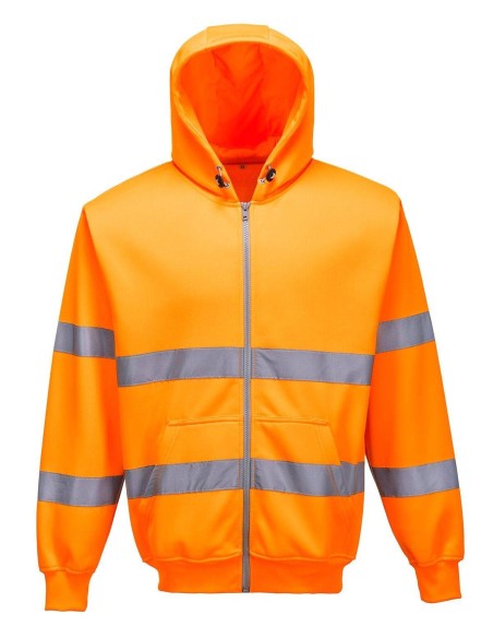Hanorac Hi-Vis cu Fermoar Frontal Hanorac Hi-Vis cu Fermoar Frontal
