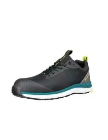Pantofi unisex, AER55 IMPULSE BLACK BLUE LOW S24, Malfini