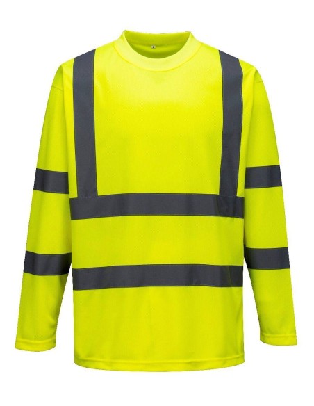 Tricou cu Maneci Lungi Hi-Vis Tricou cu Maneci Lungi Hi-Vis