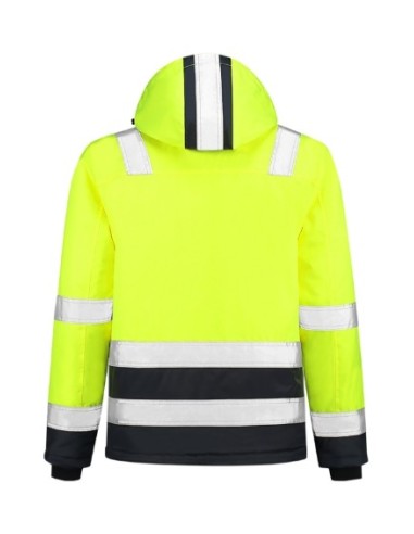 Jacheta de lucru unisex, Midi Parka High Vis Bicolor T51, Malfini