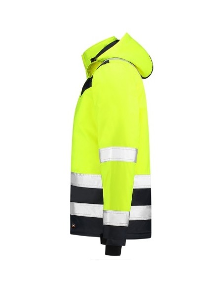 Jacheta de lucru unisex, Midi Parka High Vis Bicolor T51, Malfini