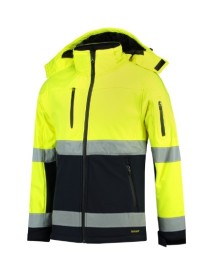 Jacheta softshell unisex, Bi-color EN ISO 20471 Softshell T52, Malfini