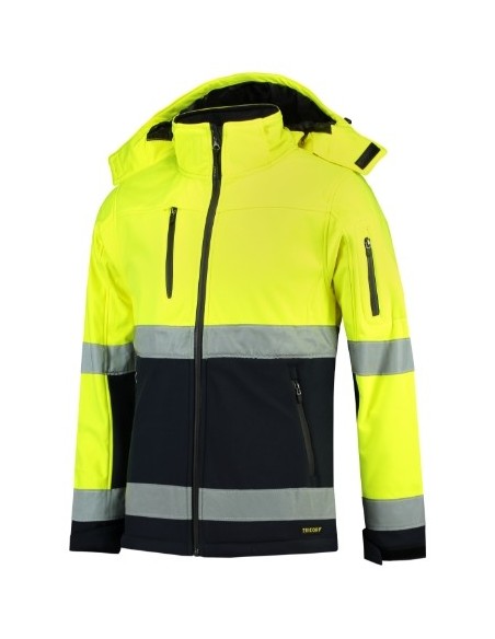 Jacheta softshell unisex, Bi-color EN ISO 20471 Softshell T52, Malfini