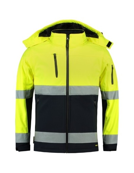 Jacheta softshell unisex, Bi-color EN ISO 20471 Softshell T52, Malfini
