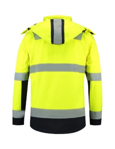 Jacheta softshell unisex, Bi-color EN ISO 20471 Softshell T52, Malfini