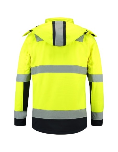 Jacheta softshell unisex, Bi-color EN ISO 20471 Softshell T52, Malfini