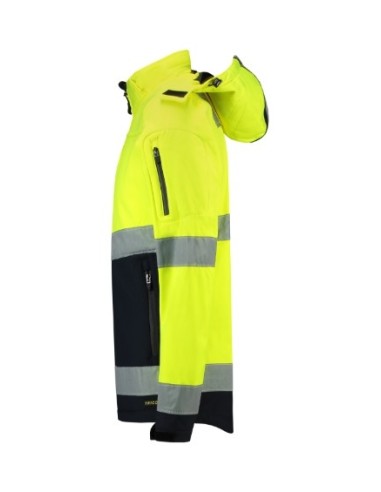 Jacheta softshell unisex, Bi-color EN ISO 20471 Softshell T52, Malfini