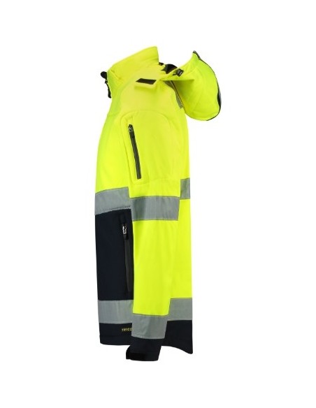 Jacheta softshell unisex, Bi-color EN ISO 20471 Softshell T52, Malfini