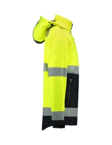 Jacheta softshell unisex, Bi-color EN ISO 20471 Softshell T52, Malfini