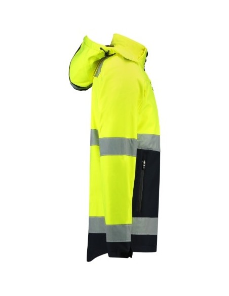 Jacheta softshell unisex, Bi-color EN ISO 20471 Softshell T52, Malfini