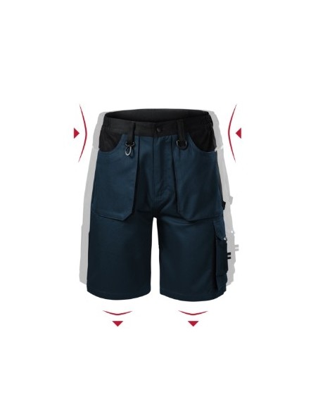 Pantaloni scurți de muncă pentru bărbaţi, Woody W05, Malfini
