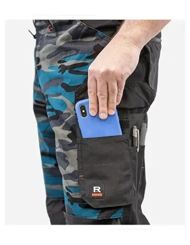 Pantaloni de lucru pentru bărbaţi, Vertex Camo W09, Malfini