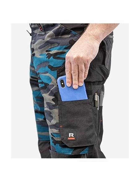 Pantaloni de lucru pentru bărbaţi, Vertex Camo W09, Malfini