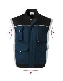 Vestă de lucru pentru bărbaţi, Woody W52, Malfini