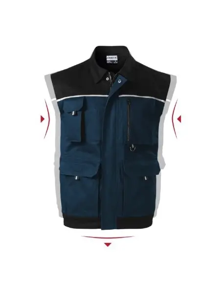 Vestă de lucru pentru bărbaţi, Woody W52, Malfini