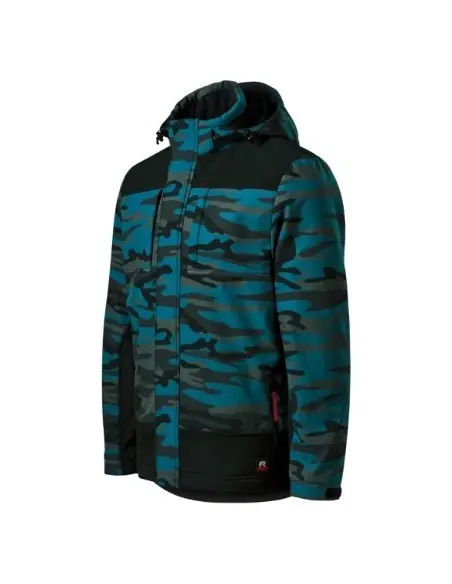 Jachetă softshell de iarnă pentru bărbaţi, Vertex Camo W56, Malfini