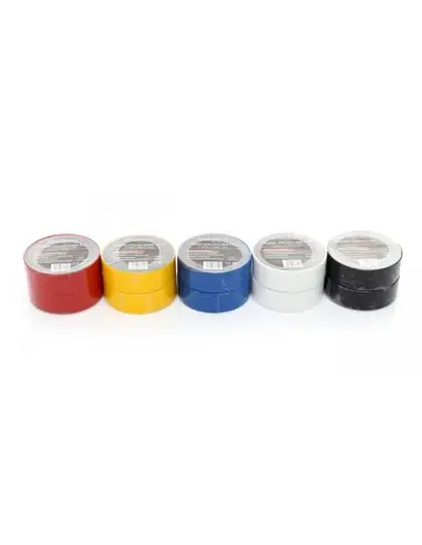 Banda izolatoare PVC, 10 buc amestec de culori, KD10915, Kraft&Dele