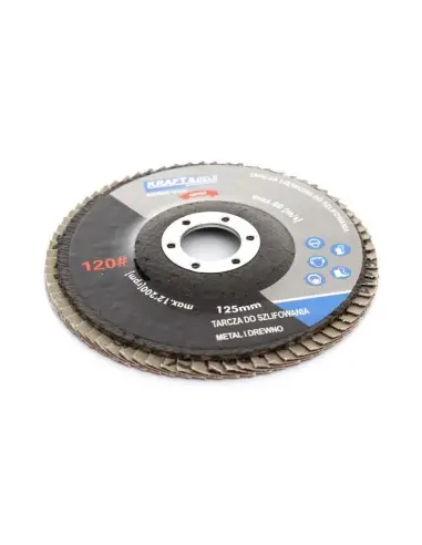 Set disc de taiere, 10 buc 125mm P40, KD965, Kraft&Dele