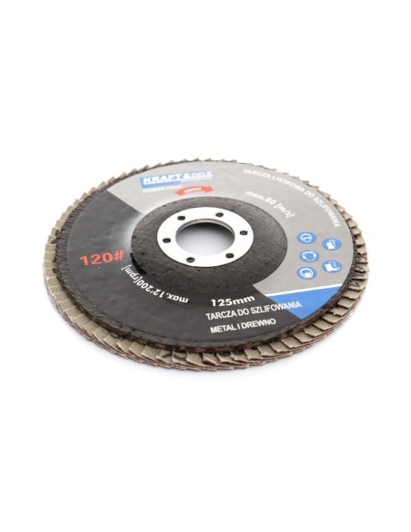 Set disc de taiere, 10 buc 125mm P100, KD968, Kraft&Dele