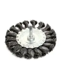 Perie disc cu tija, 100mm, KD10988, Kraft&Dele