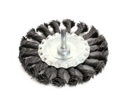Perie disc cu tija, 100mm, KD10988, Kraft&Dele