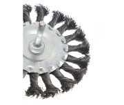 Perie disc cu tija, 100mm, KD10988, Kraft&Dele