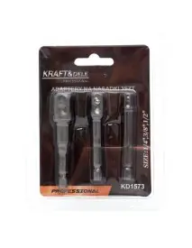 Set adaptoare autofiletanta, 3 buc, KD1573, Kraft&Dele