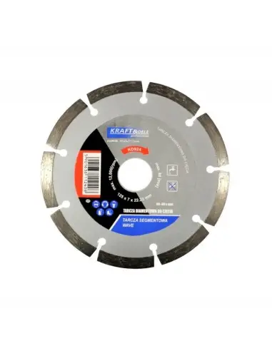 Disc de taiere beton, 125x7x22.23, KD924, Kraft&Dele Disc de taiere beton, 125x7x22.23, KD924, Kraft&Dele