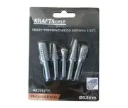 Freze pentru lemn, 5 buc, KD11216, Kraft&Dele