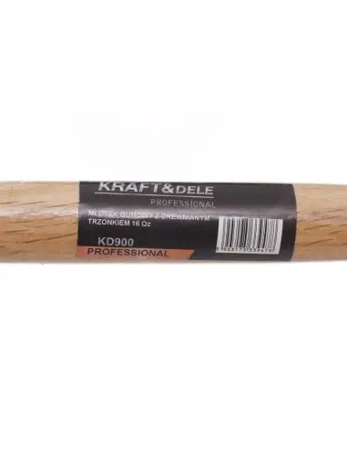 Ciocan de cauciuc, maner din lemn 500g, KD900, Kraft&Dele Ciocan de cauciuc, maner din lemn 500g, KD900, Kraft&Dele