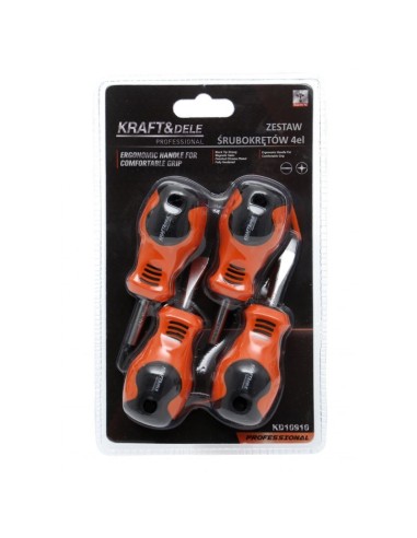Set surubelnite, 4 buc, KD10910, Kraft&Dele Set surubelnite, 4 buc, KD10910, Kraft&Dele
