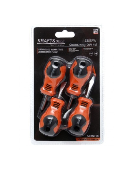 Set surubelnite, 4 buc, KD10910, Kraft&Dele Set surubelnite, 4 buc, KD10910, Kraft&Dele
