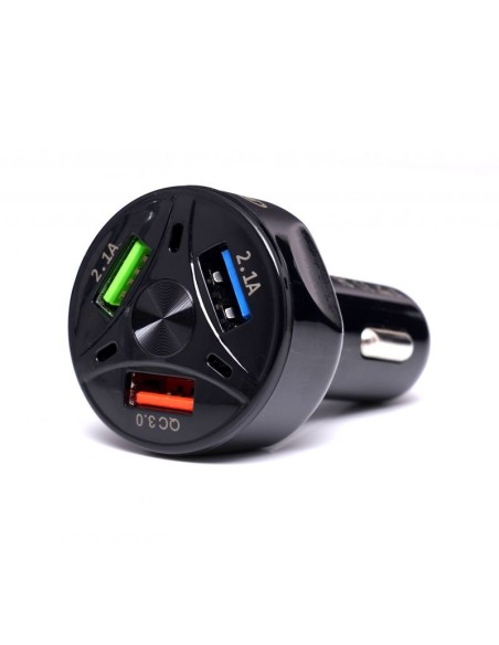 Incarcator auto, 3 porturi USB Quick Charge, KD1238, Kraft&Dele