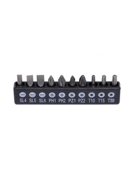 Set suporturi, adaptoare si biti 16 buc, KD10955, Kraft&Dele