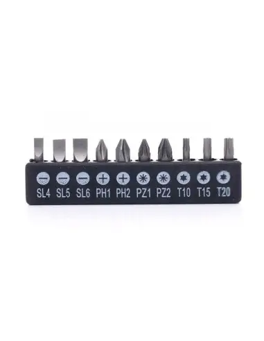 Set suporturi, adaptoare si biti 16 buc, KD10955, Kraft&Dele
